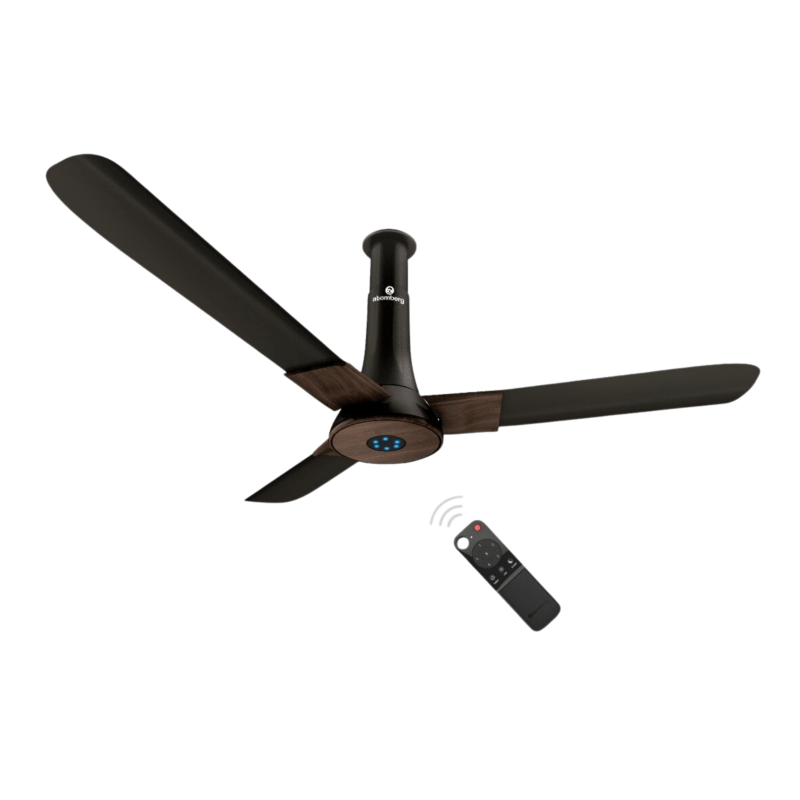 Atomberg Studio Smart+ BLDC Motor with Remote 1200 mm Ceiling Fan ( Earth Brown )