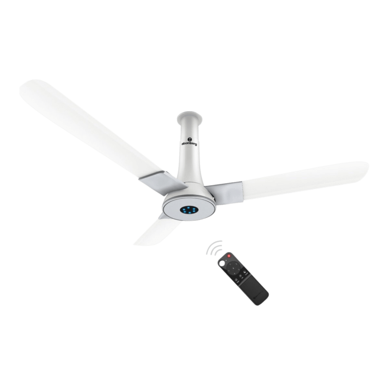 Atomberg Studio Smart+ BLDC Motor with Remote 1200 mm Ceiling Fan ( Marble White )