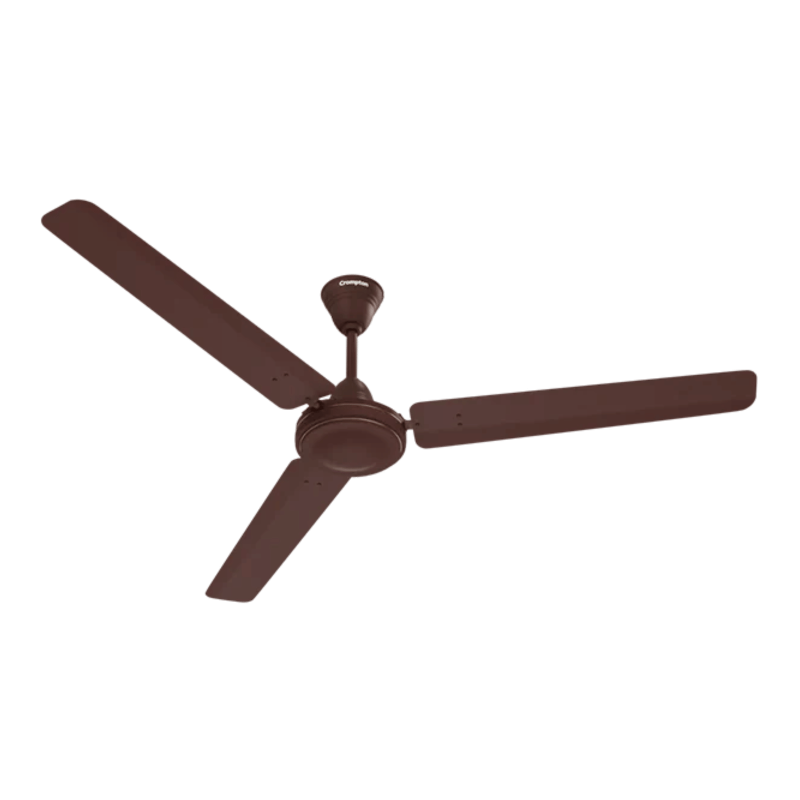 1 Star | Aluminium 3 Blade 230 CMM 1200 mm High Speed Ceiling Fan | Brown | Crompton