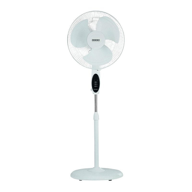 Usha Striker Hi Speed 400 mm Pedestal Fan ( White )