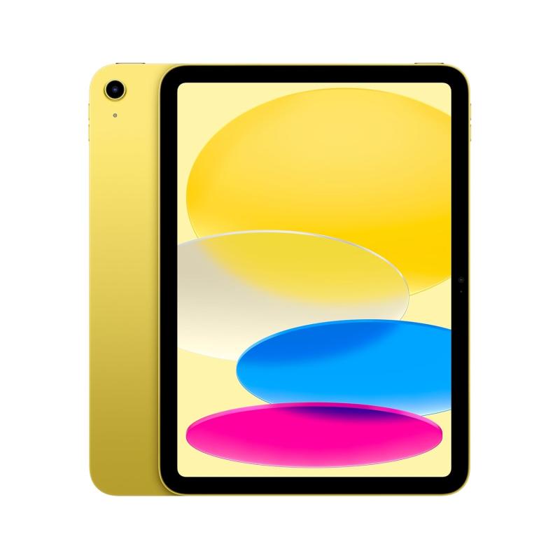 Apple iPad 11″: A16 chip, 27.69 cm (11″) Model, Liquid Retina Display, 256GB, Wi-Fi 6, 12MP Front/12MP Back Camera, Touch ID, All-Day Battery Life — Yellow
