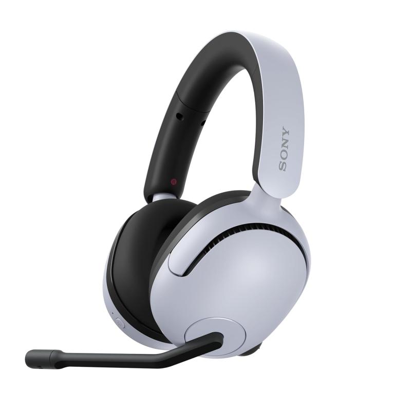 Sony INZONE H5 Wireless Gaming Headset, 360 Spatial Sound, Works with PC, PS5, 28 Hour Battery, 2.4Ghz Wireless and 3.5mm Audio Jack, Bidirectional Boom Microphone, 40mm Drivers, WH-G500/White