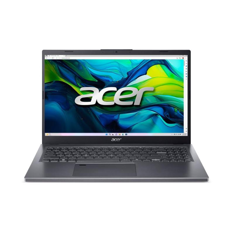 Acer Aspire 15 14th Gen Intel Core 5-120U Processor Laptop(Win11 Home/16GB RAM/512GB SSD/Intel Graphics/MSO)A15-51M with 15.6" Full HD IPS Display,Fingerprint Reader,Backlit Keyboard,Steel Grey,1.77KG