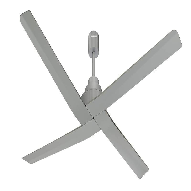 5 Star | BLDC Motor Remote Control Energy Saving Decorative 1400 mm Ceiling Fan | Silver Ash | Havells