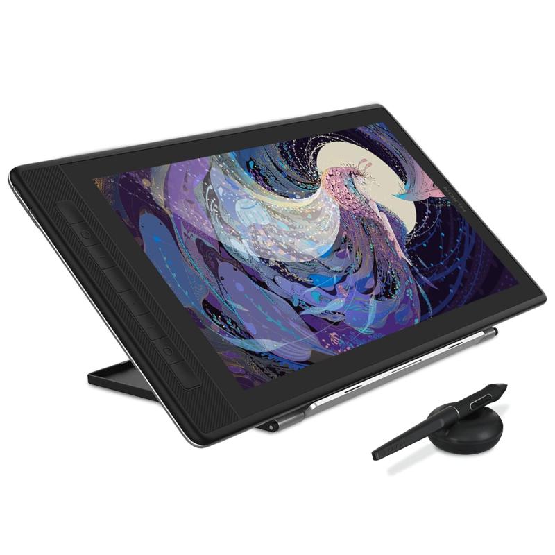 15.8-inch 2.5K QHD QLED Full-Laminated Screen | 15.8-inch | Battery-Free Stylus | HUION KAMVAS Pro 16