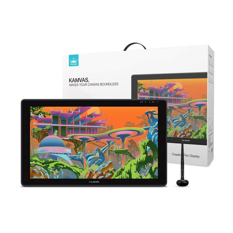 21.5-inch Full-Laminated QLED Screen | 21.5-inch | HUION Kamvas 22 Plus