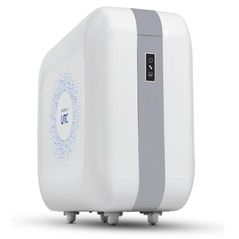 Havells Utc 100% Ro & Uv Water Purifier, White, Suitable for Borwell,tanker, municipal water