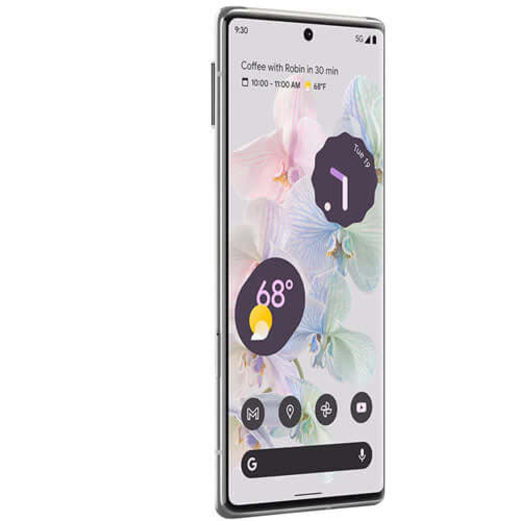 Google Pixel 6 Pro 5G (Cloudy White, 12GB RAM, 128GB Storage)