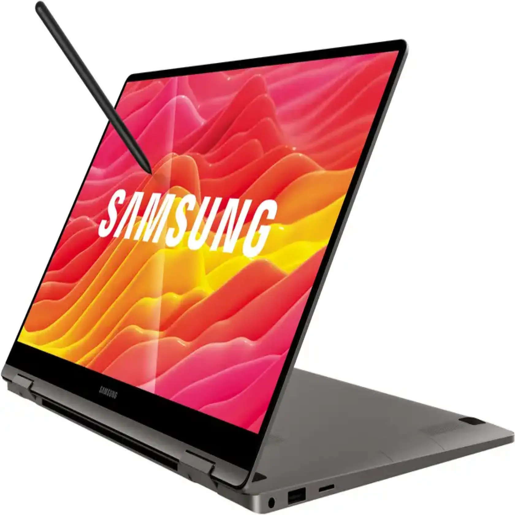 Samsung Galaxy Book3 360 Intel 13th Gen i7 EvoTM 39.6cm(15.6") Super Amoled 2-in-1 Touchscreen Laptop (16 GB/1 TB SSD/Windows11/MS Office/Backlit KB/Fingerprint Sensor/Graphite/1.46Kg), NP750QFG-KA3IN