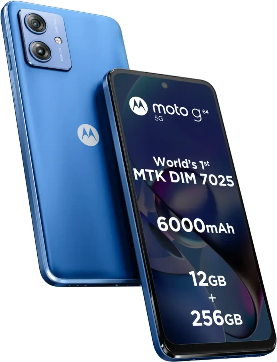Motorola g64 5G (Pearl Blue, 256 GB)  (12 GB RAM)
