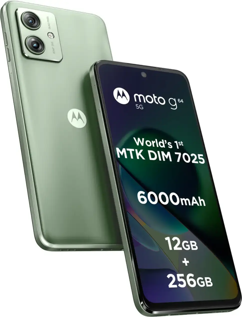 Motorola g64 5G (Mint Green, 256 GB)  (12 GB RAM)