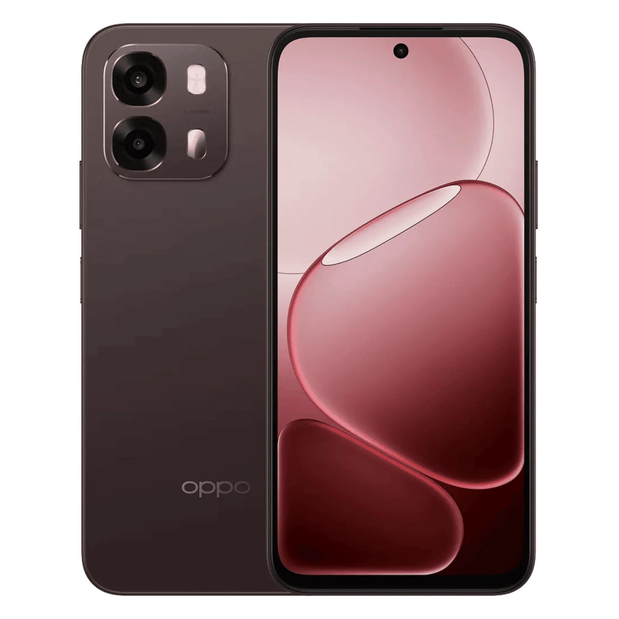 6.57-inch AMOLED Display | 50MP + 16MP Camera | 7000mAh Battery | 8GB+256GB | Cappuccino Brown | OPPO A6 Pro 5G