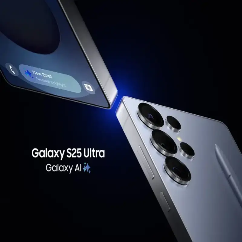 Samsung Galaxy S25 Ultra 5G ( Titanium White Silver, 12GB-1TB ) Banner