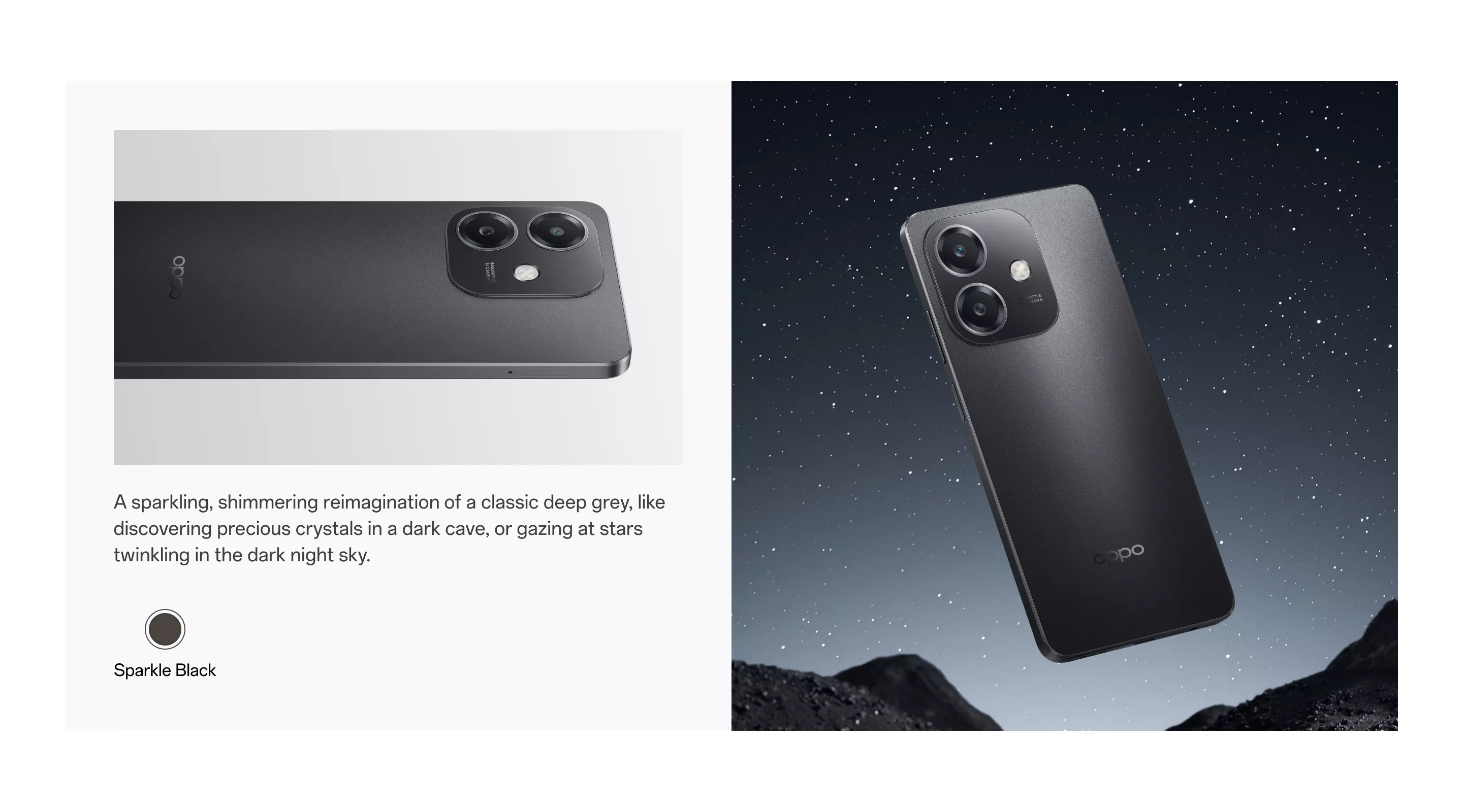 Oppo A3x 5G ( Sparkle Black, 4GB-64GB ) Banner