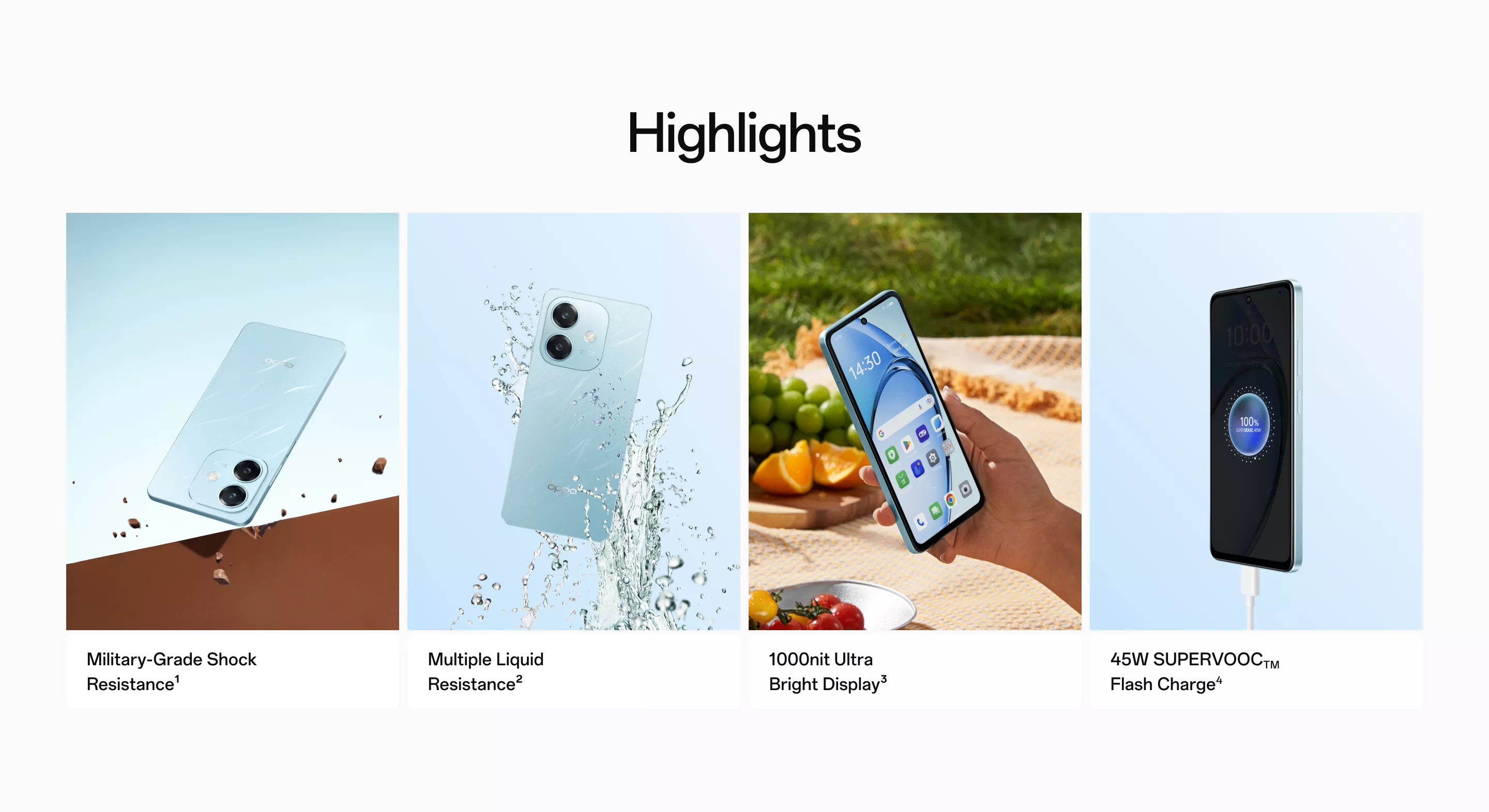 Oppo A3X ( Ocean Blue, 4GB-64GB ) Banner