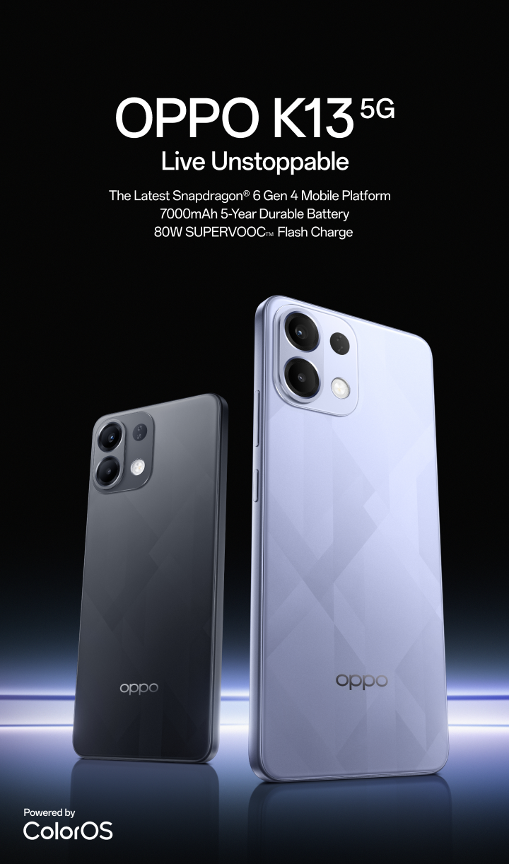 Oppo Reno 13 5G ( Luminous Blue, 8GB-128GB ) Banner