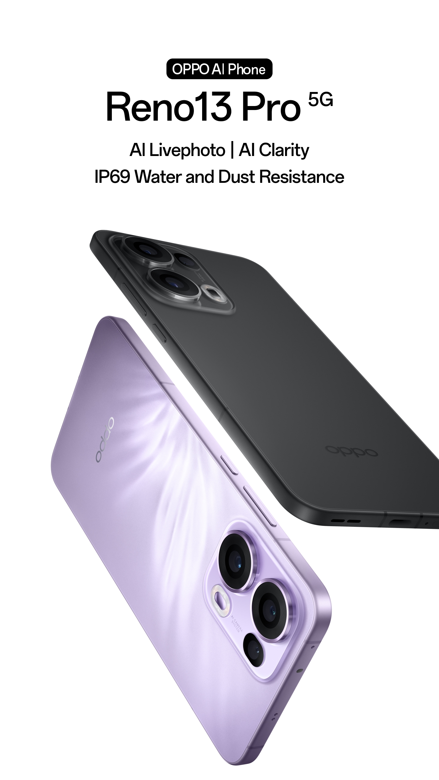 Oppo Reno 13 Pro 5G ( Graphite Grey, 12GB-256GB ) Banner