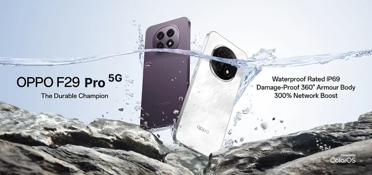Oppo F29 Pro 5G ( Granite Black, 8GB-256GB ) Banner