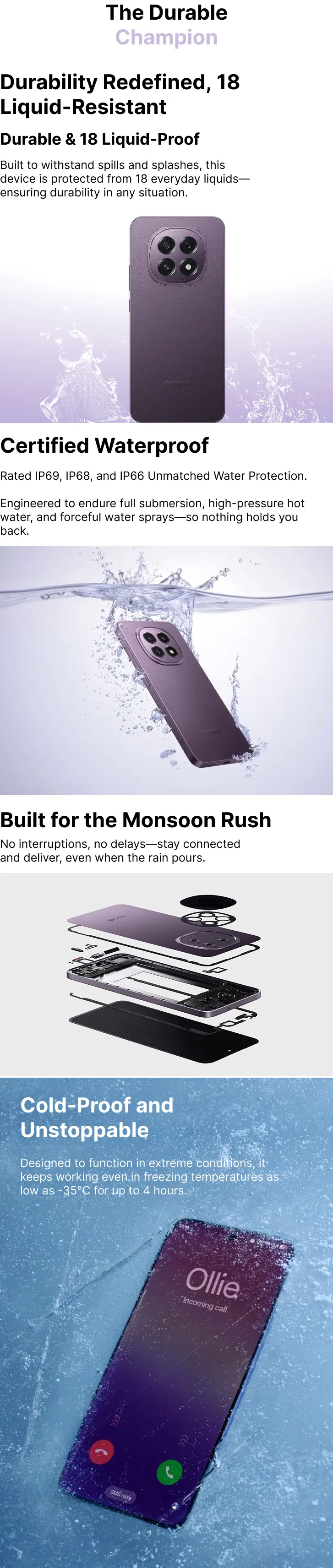 Oppo F29 5G (Solid Purple, 8GB-256GB) Banner