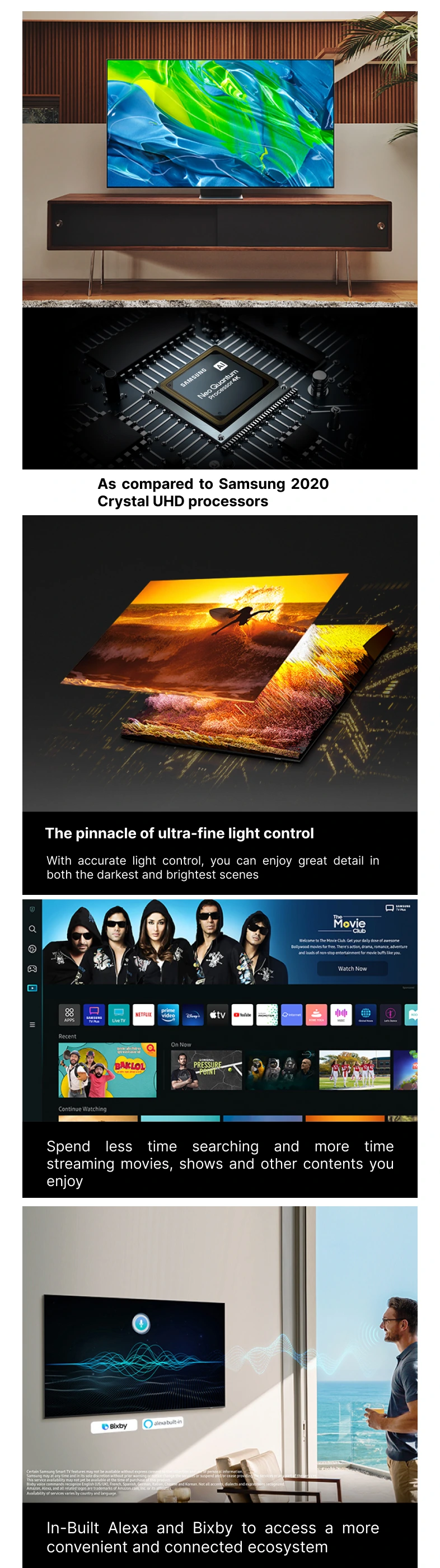 Samsung QLED 4K Ultra HD Smart TV N90D ( 85 inch ) Banner