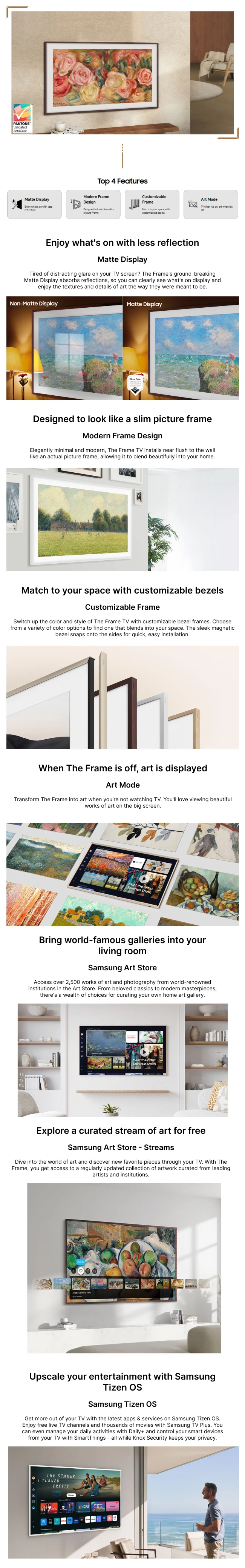 Samsung The Frame QLED 4K Smart TV LS03D ( 43 inch ) Banner