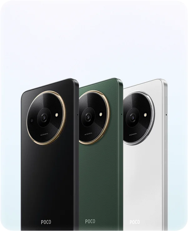 POCO C61 Ethereal Blue 4GB RAM 64GB ROM Banner