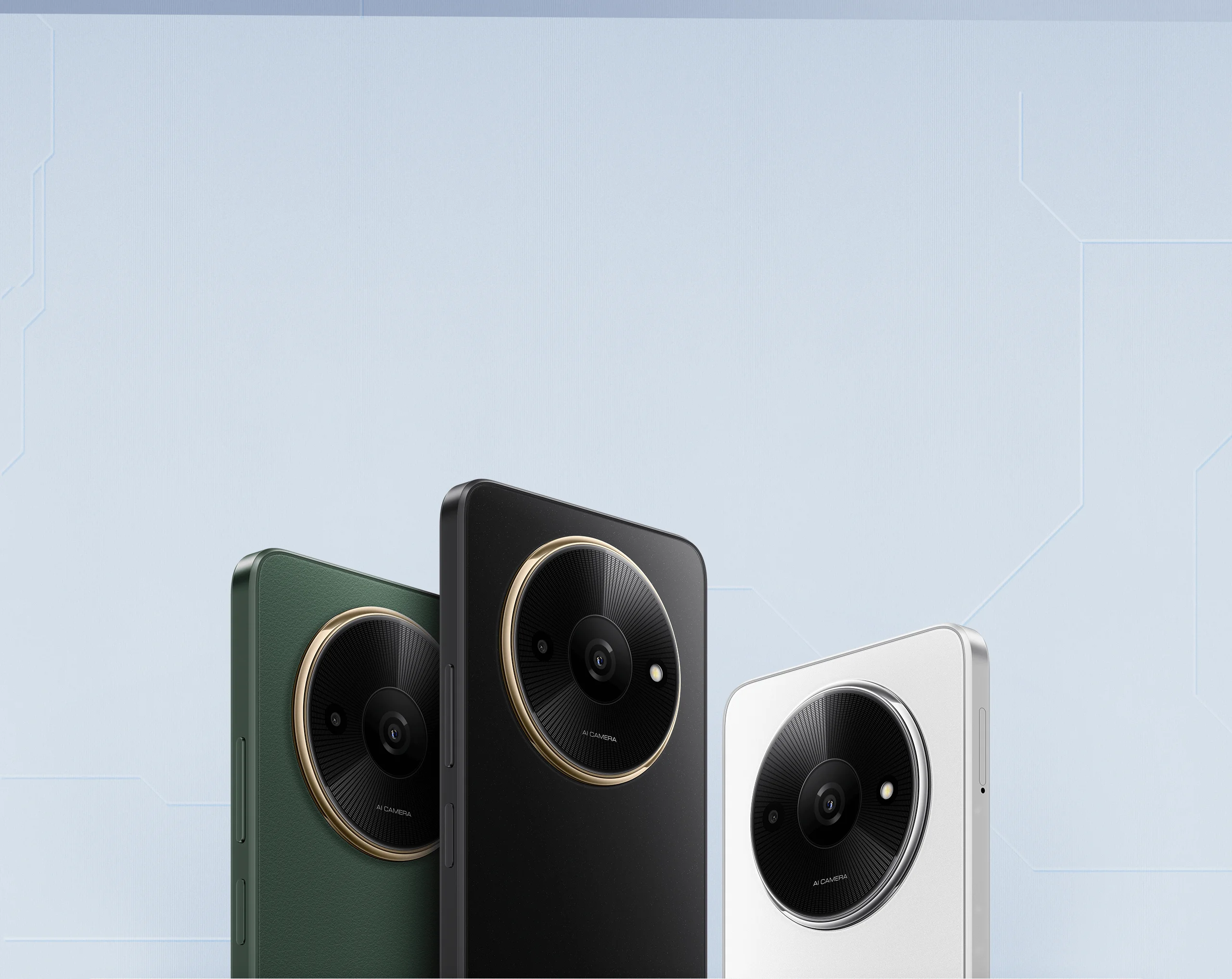 POCO C61 Ethereal Blue 4GB RAM 64GB ROM Banner