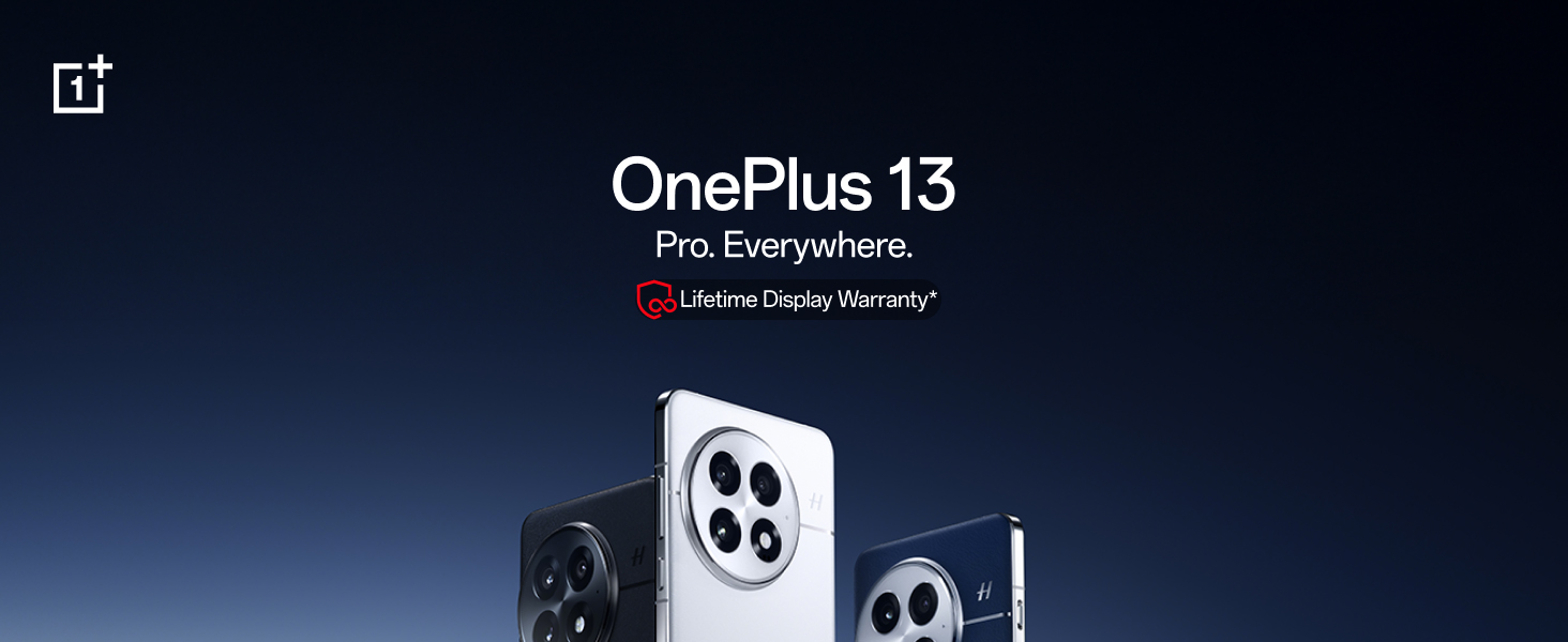 OnePlus 13 5G ( Midnight Ocean, 16GB-512GB ) Banner