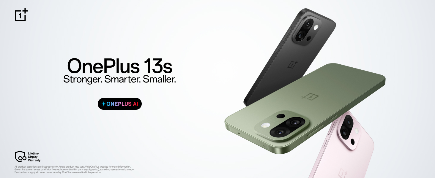 OnePlus 13s 5G ( Pink Satin, 12GB-256GB ) Banner