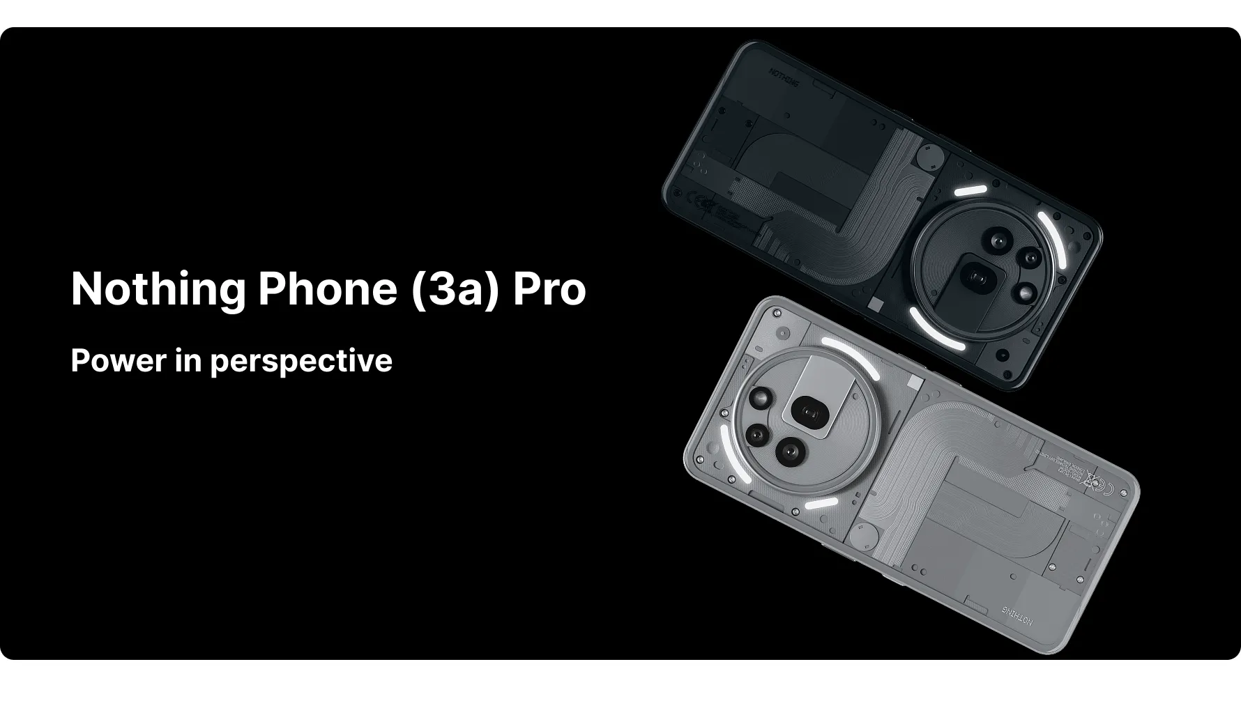 Nothing Phone (3a) Pro 5G (Black, 8GB-256GB) Banner