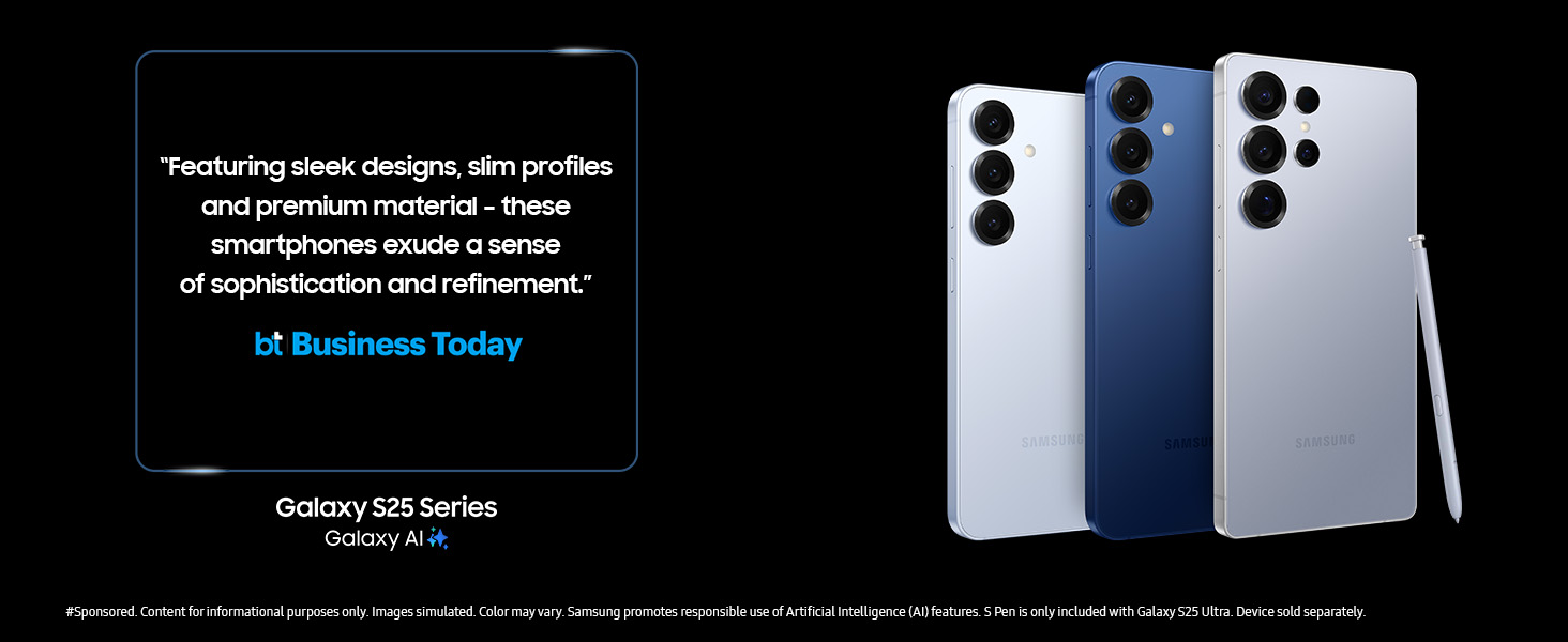 Samsung Galaxy S25 5G ( Navy, 12GB-256GB ) Banner