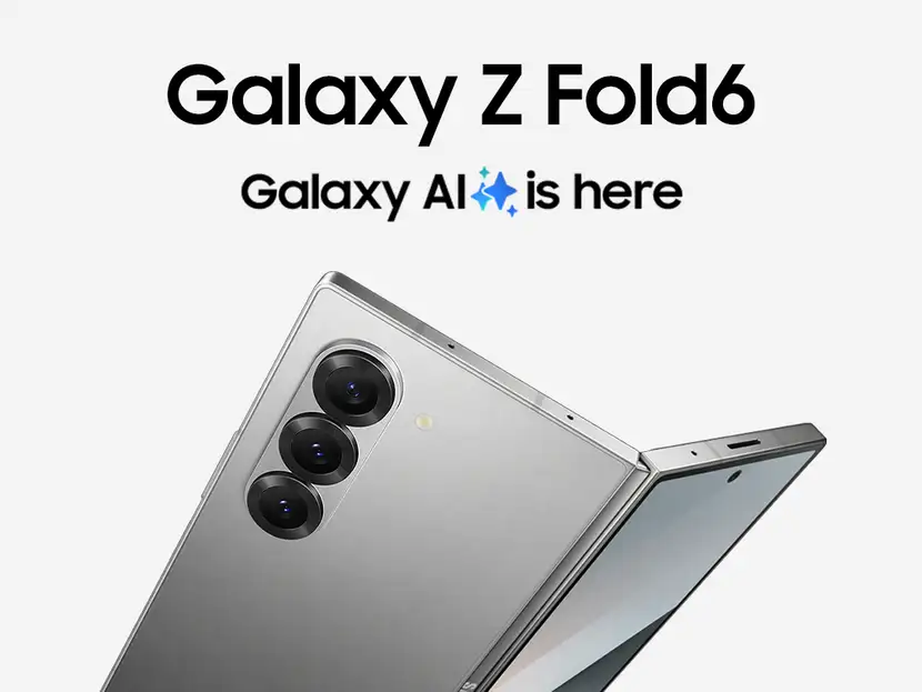 Samsung Galaxy Z Fold 6 5G ( Pink, 12GB-512GB ) Banner