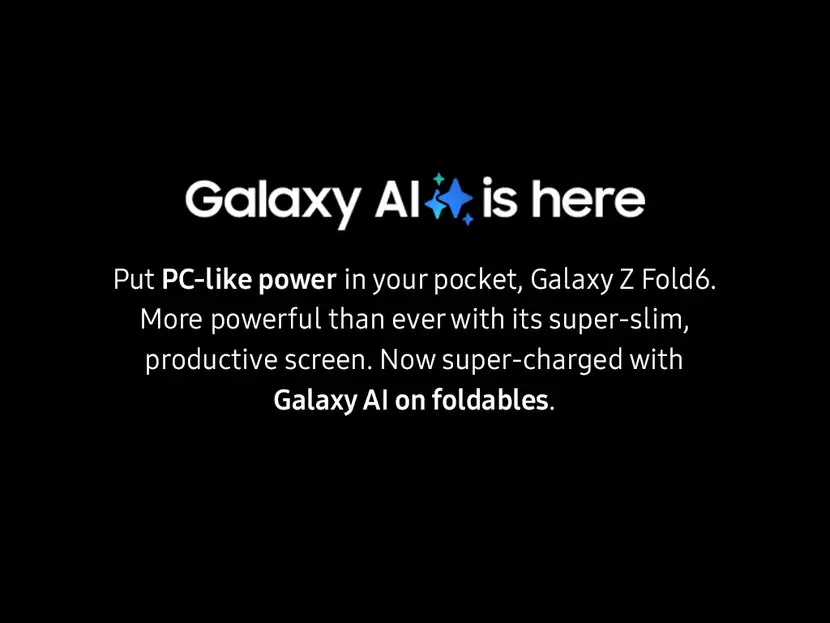 Samsung Galaxy Z Fold 6 5G ( Pink, 12GB-512GB ) Banner