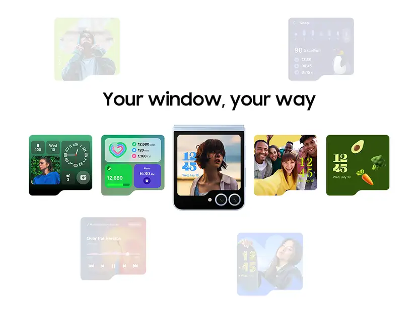 Samsung Galaxy Z Flip 6 5G (  Blue, 12GB-512GB ) Banner