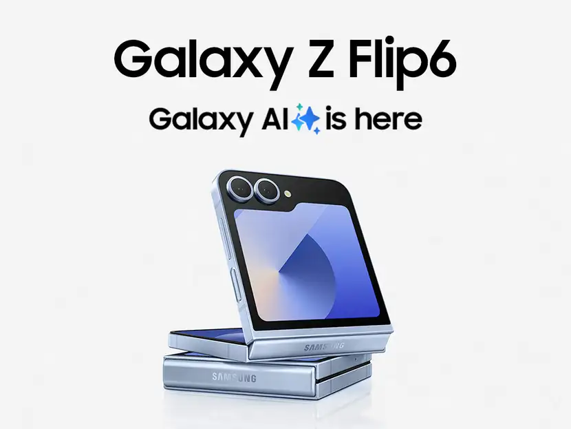 Samsung Galaxy Z Flip 6 5G (  Mint Green, 12GB-512GB ) Banner