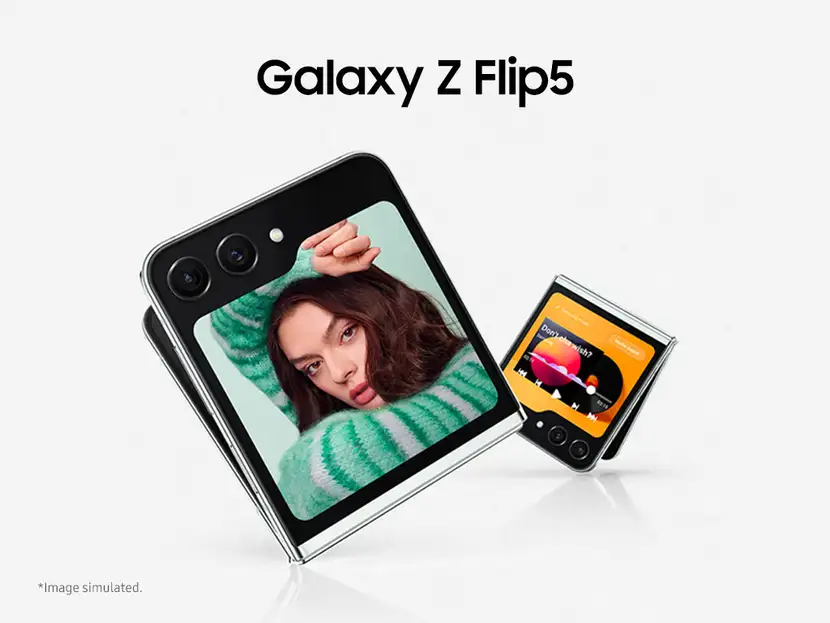 Samsung Galaxy Z Flip 5 5G ( Cream,8GB-512GB ) Banner