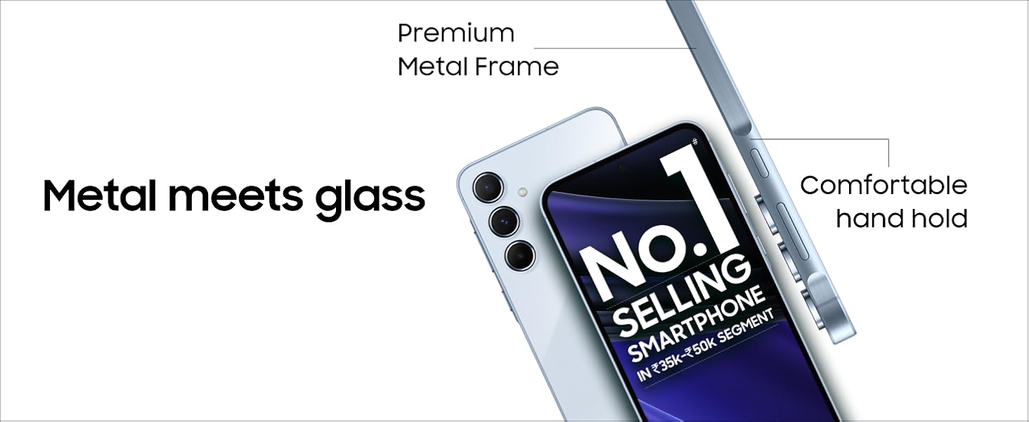 Samsung Galaxy A55 5G ( Awesome Iceblue, 12GB-256GB ) Banner