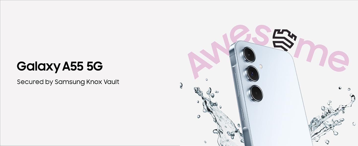 Samsung Galaxy A55 5G ( Awesome Navy, 8GB-256GB ) Banner