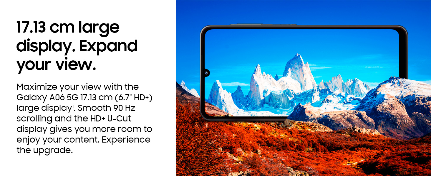 Samsung Galaxy A06 ( Light Blue, 4GB-128GB ) Banner