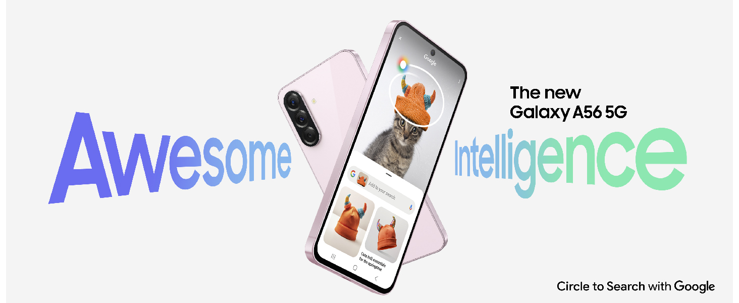 Samsung Galaxy A56 5G Awesome Graphite, 12GB-256GB Banner