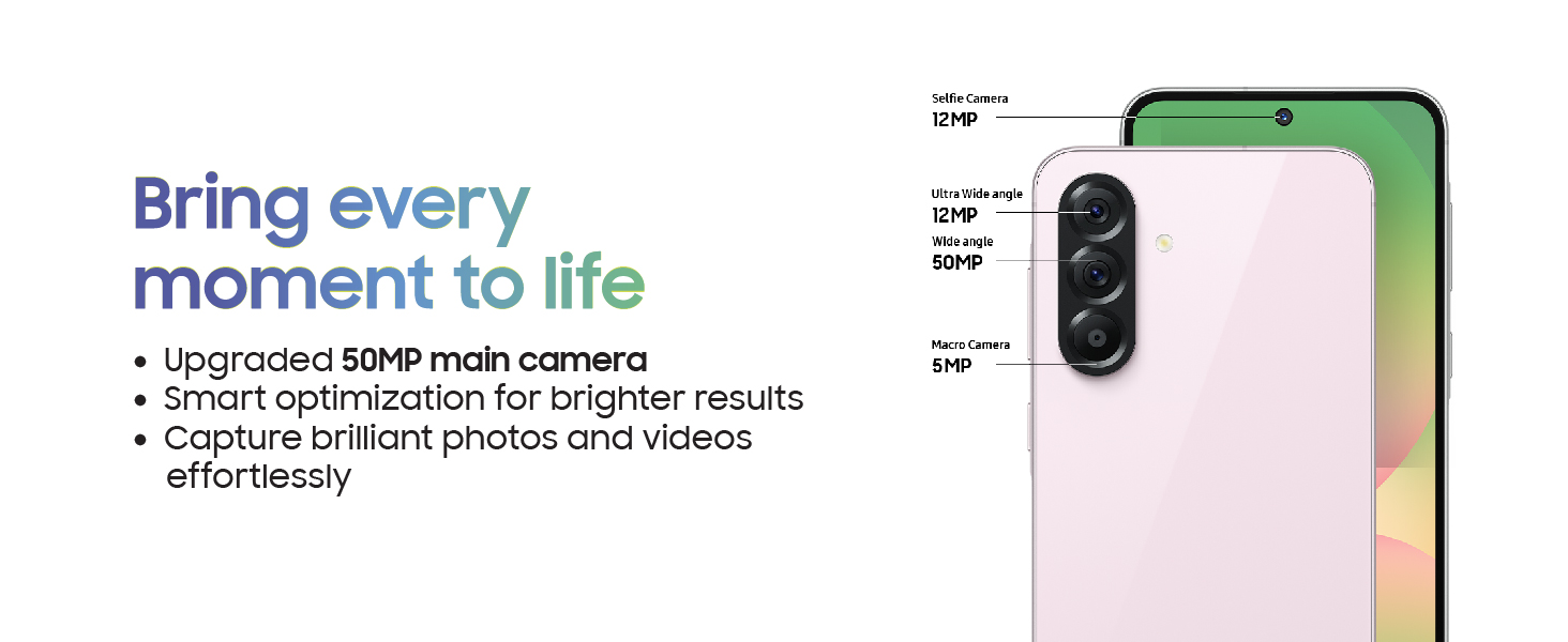 Samsung Galaxy A56 5G Awesome Graphite, 12GB-256GB Banner