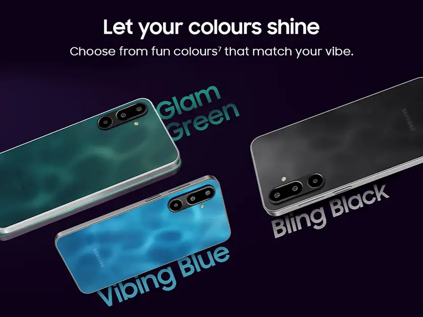 Samsung F16 Glam Green 4GB RAM 128GB ROM Banner