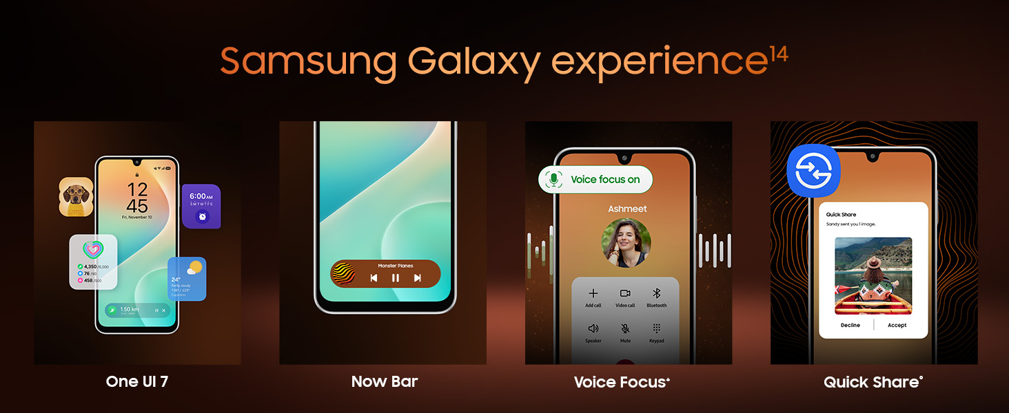 Samsung F16 Glam Green 8GB RAM 128GB ROM Banner