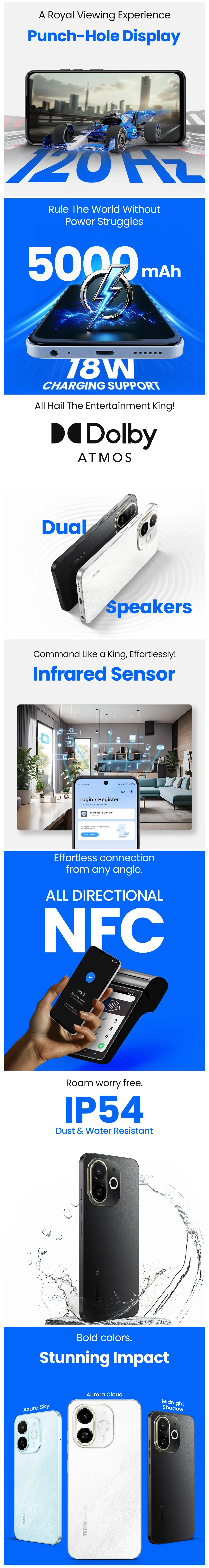 Tecno Spark Go 1 ( Glittery White, 4GB-64GB ) Banner