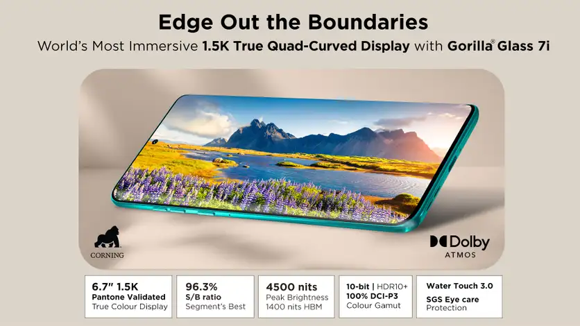 Motorola Edge 60 Fusion (Pantone Amazonite, 12GB RAM, 256GB Storage) Banner