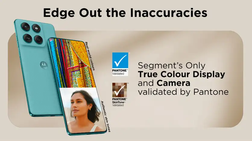 Motorola Edge 60 Fusion (Pantone Amazonite, 12GB RAM, 256GB Storage) Banner