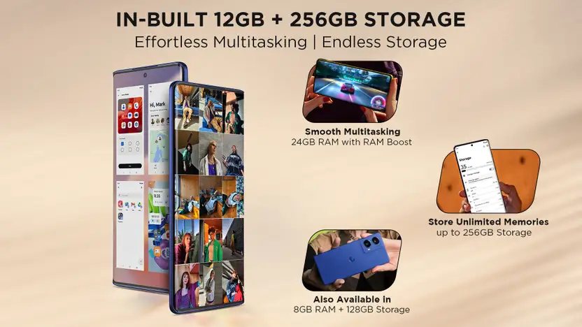 Moto G85 5G (Olive Green, 8GB RAM, 128GB Storage) Banner