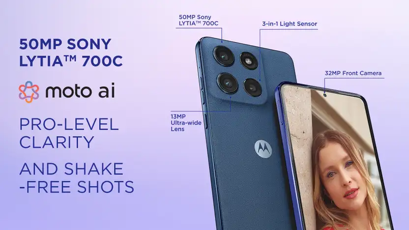 Motorola Edge 60 Stylus 5G (Pantone Surf The Web, 256 GB, 8 GB RAM) | 6.67" 1.5K pOLED | 50MP + 13MP Dual Camera | 32MP Front | Snapdragon 7s Gen 2 | 5000 mAh | Android 15 Banner