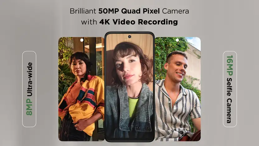 Motorola G35 5G (Midnight Black, 4GB RAM, 128GB Storage) | Powerful Performance | 50MP AI Camera | 5000mAh Battery Banner