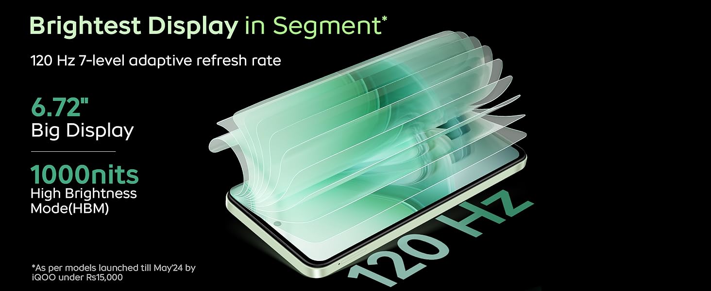 iQOO Z9x 5G (Storm Grey, 4GB RAM, 128GB Storage) Banner